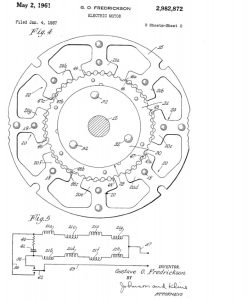 Cross Section of Motor Drawing